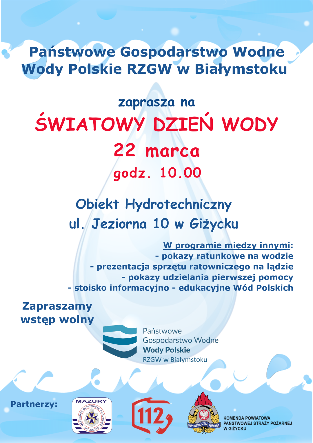 plakat dzien wody.2019