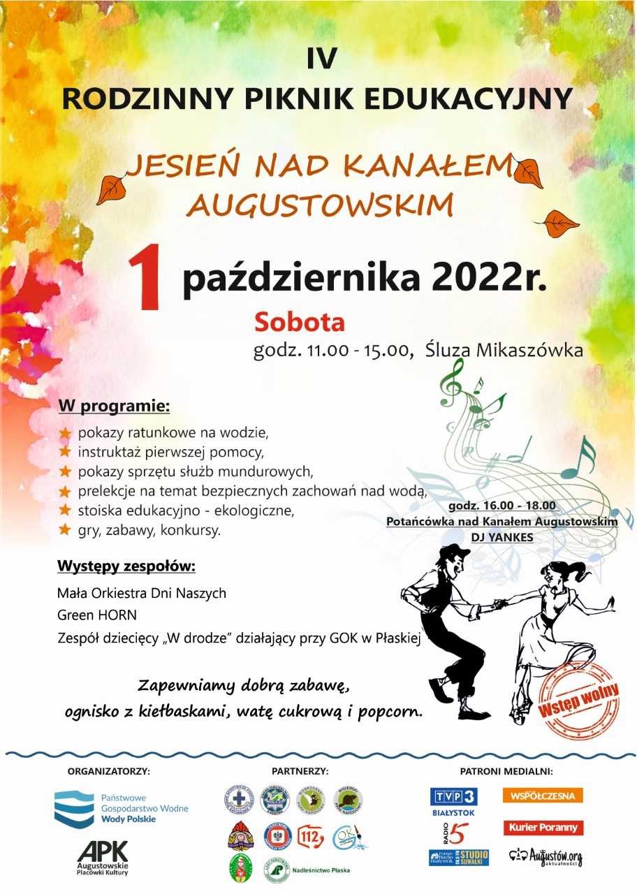 Jesień nad Kanałem Augustowskim