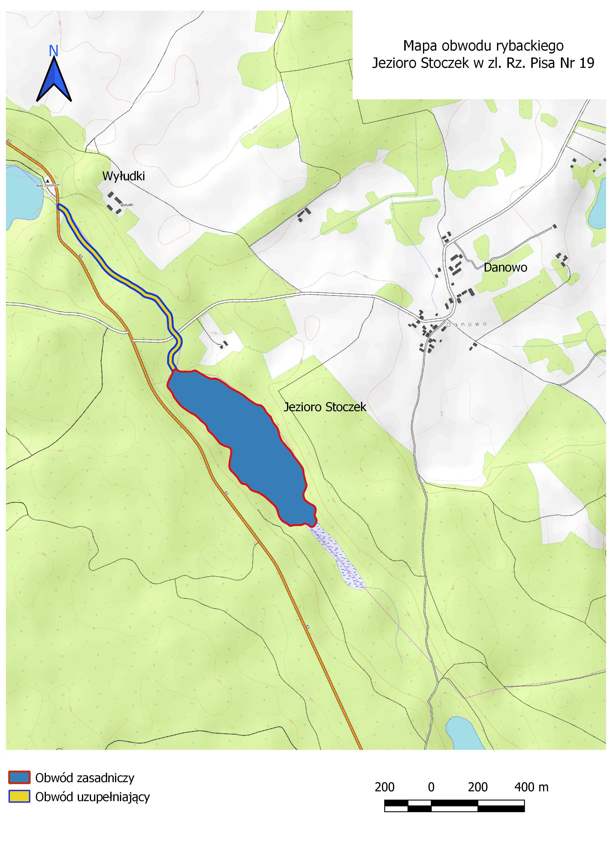 Jezioro Stoczek w zl Rz Pisa Nr 19